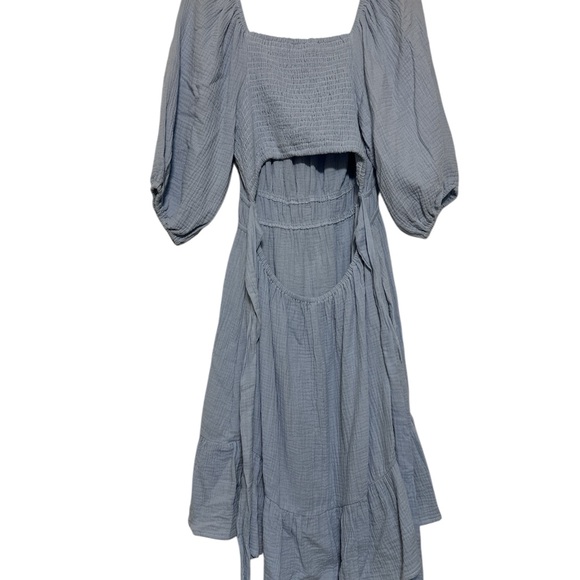 ARULA Blue Midi Dress - Picture 2 of 3